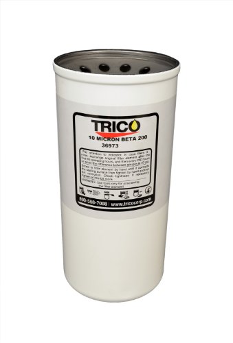 Trico Sintetic Micro Sticlă Particule Portabil Filtru Coș Mass-Media, 20 Microni, Alb