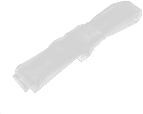 X-Dree 3,3ft Lungime 8mm Dia Insulată Tub de căldură Insulată Tub de sârmă cu mânecă Clear (3,3 Pies de Longitud, 8 mm De Diámetro