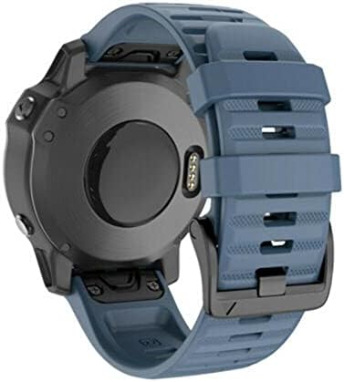 Sdutio 26 20 22mm silicon cu versiune rapidă cu bandă de ceas pentru Garmin Fenix ​​7x 6x Watch Easyfit Wrist Band Strap