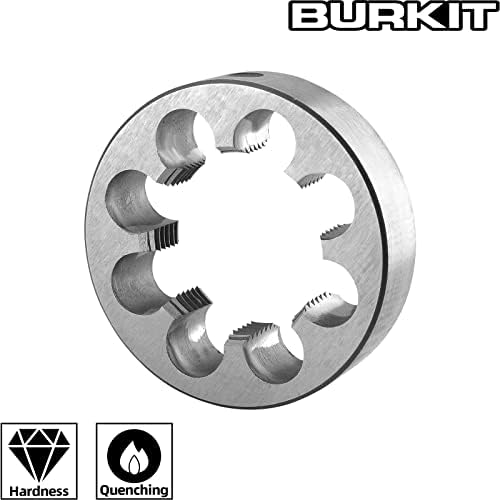 Burkit 1-3/4 -12 Dietă de filetare rotundă, 1-3/4 x 12 Machine Fire de mașină matriță dreaptă