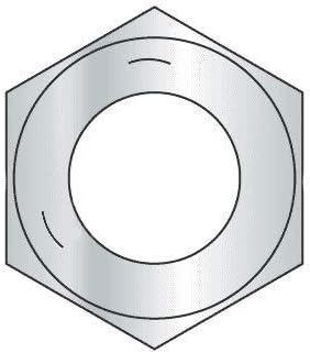 5/16 -24 nuci hexagonale terminate/gradul 5 din oțel/zinc placat