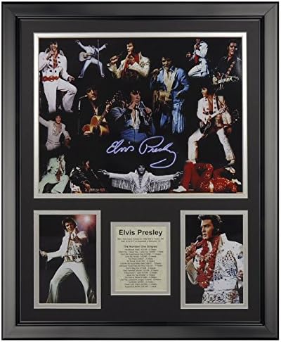 Legends Never Die Elvis Presley - Collage Framed Photo Collage, 16 x 20
