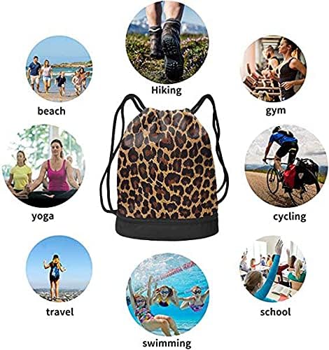 D-wolves Drawstring Rucsac Bag Gym Sport Sports Sackpack Beach Daypack pentru bărbați și femei