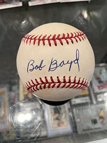 Bob Boyd White Sox Orioles Ligi Negru Single Baseball JSA - baseball -uri autografate