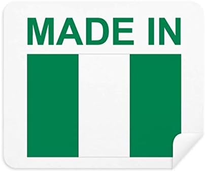 Made in Nigeria țară dragoste cârpă de curățare ecran Cleaner 2pcs Suede Fabric