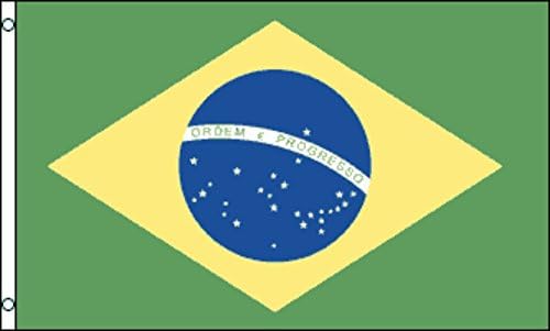 Nylon Brazilia, 3'X5 'Nylon 210D-S steag