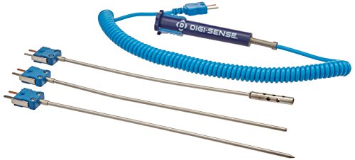 Tipul Digi-sens t Detacul Handle/Lock Sonde Kit, 8 L, W/Mini Con.125 DIA, bobină de 5ft