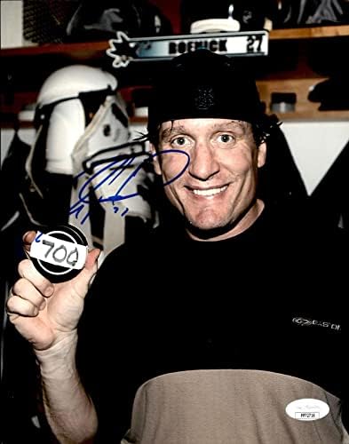 Jeremy Roenick San Jose Sharks semnat/autografat 8x10 Foto JSA 160921 - Fotografii autografate NHL