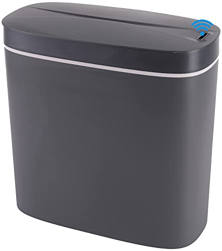 Coș de gunoi automat Sooyee de 14 litri cu capac,coș de gunoi sau lovitură fără atingere de 3,6 galoane,coșuri de gunoi pentru