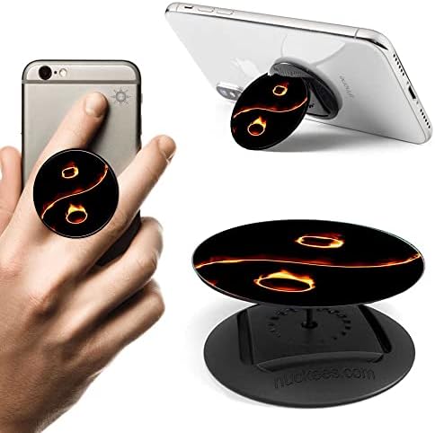 Yinyang foc telefon Grip Cellphone Stand se potrivește iPhone Samsung Galaxy și mai mult