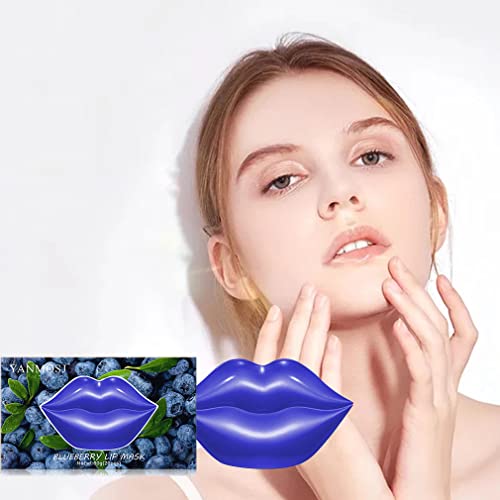 20buc mască de buze hidratantă, mască de somn pentru buze reduce liniile buzelor și restabilește umezeala, masca de buze hrănește