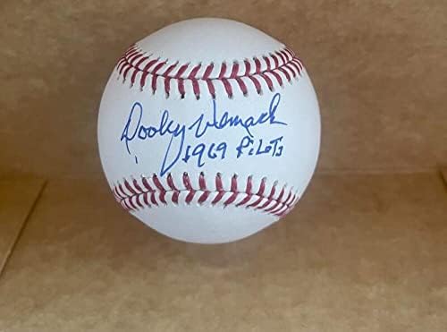 Dooley Womack 1969 Piloți semnate Auto M.L. Baseball Beckett autentificat