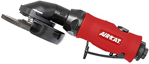 AirCat 6340 4 1/2 o polizor cu o mână, mică, roșie/neagră
