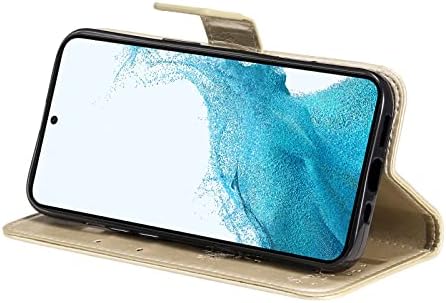 Husă portofel MEMAXELUS pentru Samsung Galaxy S23 Plus 5G, Husă pentru telefon Galaxy S23 Plus cu slot pentru suport pentru