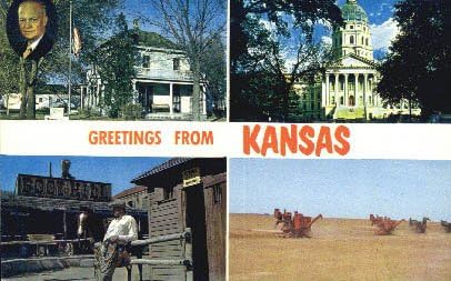 Salutări de la, Kansas, carte poștală