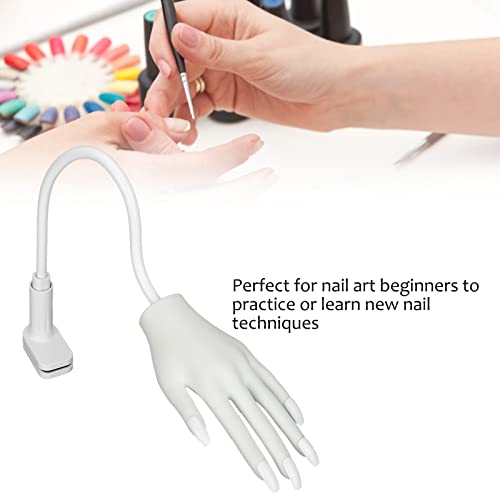 Nail Art practică mână, potrivit Dimensiune unghii practica mâinile furtun reglabil Bendable articulațiilor cu 50 false unghii