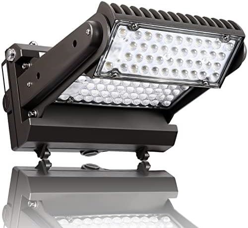 Rotatable LED perete Pack lumina cu amurg la zori Photocell, 150W 19500LM 800-1000w HPS/HID Equiv., 5000k Daylight ETL iluminat