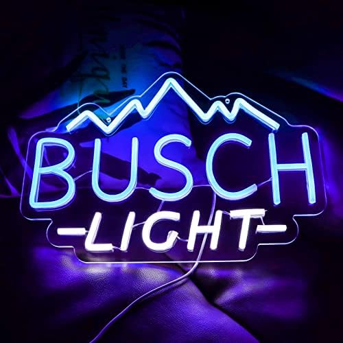 Busch Light Neon Semne 15,7 * 11 inch + Bikini Busch Light Neon Semne 16,1 * 9,8 inch