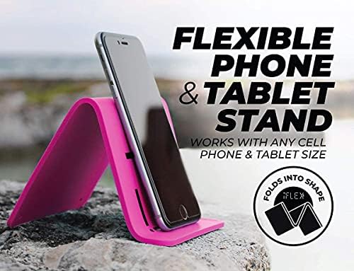 Stand de telefon mobil Iflex și pachet de suport pentru tablete pentru călătorii, de lucru și acasă - suportul de telefon flexibil