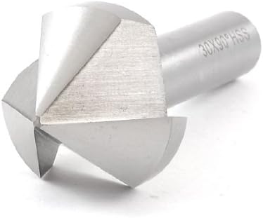 Aexit argint ton instrument Special 30mm tăiere Dia 90 de grade drept burghiu gaura Chamfer Cutter Bit Model:99as168qo22