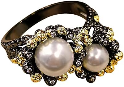 2023 Inel De Perle pentru femei Inel de logodnă Bijuterii Cadouri inele cu bandă groasă pentru femei