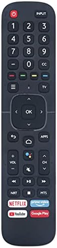 ERF2K60H Voice Mic Remote Controller Replacement for Hisense Quantum Series LED 4K UHD Smart Android TV 55H9G 65H9G 43H5670G