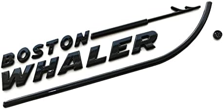 2buc Boston Whaler emblema 3d insigna plăcuța scrisoare dimensiune 8-3 / 4 X 2 coaja și Stick