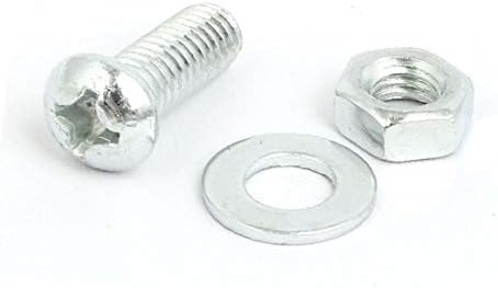 X-Dree 24mm DIA EPDM EPDM, cu formă de zinc, în formă de zinc, platată cu oțel inoxidabil Clemă de cablu (Morsetto per cavo