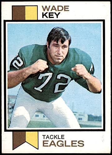 1973 Topps 86 Wade Key Philadelphia Eagles VG / EX Eagles S. W. Texas St
