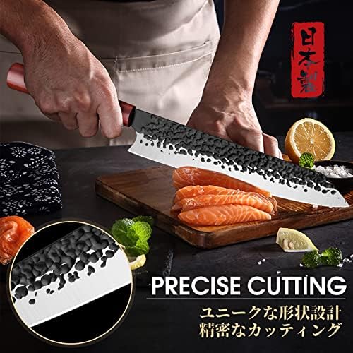 Huusk Japonia cuțit pentru pachetul de tăiere a cărnii cu cuțit de bucătărie japonez cu oțel ridicat