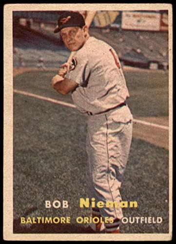 1957 Topps 14 Bob Nieman Baltimore Orioles VG Orioles
