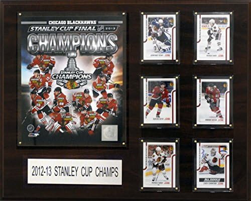 NHL Chicago Blackhawks 2012-2013 Cupa Stanley placa Campionilor, 16 x 20 Inch