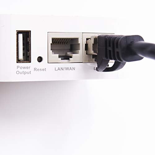 Hosecurity Black 60ft Cat5E RJ45 CAT5 CABL ETHERNET Ethernet pentru routere, calculatoare, DVR