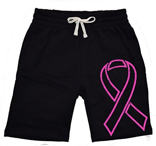 Îmbrăcăminte Interstate pentru bărbați Pink Cancer Sân Cancer Black Fleece JOGGER GENDIRE PANSCAR