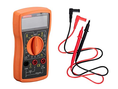 Multimetru Digital pentru testarea tensiunii, curentului, rezistenței și diodelor, Cântare de tensiune DC: 300V, 200V și 20V