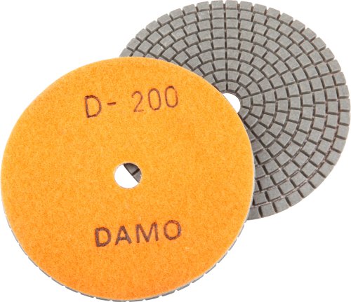 Plăci de lustruire cu diamante Damo 5 inch Set de cea mai bună valoare de 9 buc pentru lustruire de beton din lustruire din