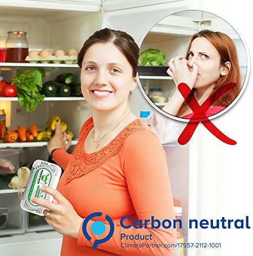 Frigider Ninja Deodorizant pentru frigider-mai eficient decât bicarbonatul de sodiu - Deodorant pentru frigider cu cărbune