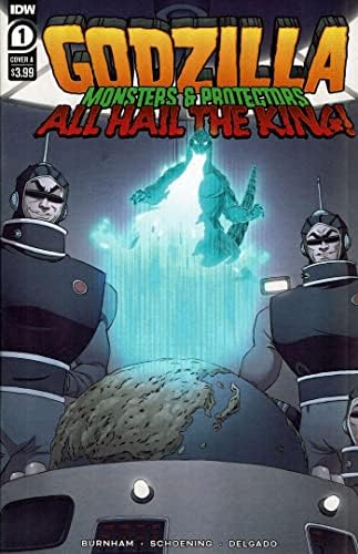 Godzilla: monștrii și protectorii îl salută pe rege! 1A VF/NM ; carte de benzi desenate IDW