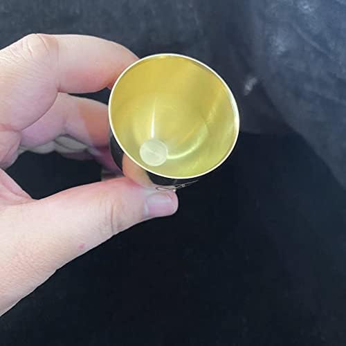 Potir pocal mână-a făcut vin pocal băut Cupa design unic aur culoare vin Cupa pentru decor acasă ceremonie recuzită potir pocal
