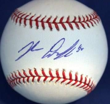 John Danks a autografat baseball -ul oficial al Ligii Majorilor - baseball -uri autografate