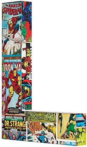 Marvel Comics Retro 10 Letter H Tabletop Decor de cameră | Avengers Superhero Artă de perete pentru băieți și fete Decorațiuni