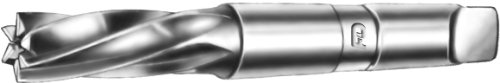 Compania de instrumente F&D 18621-S208 Moara de finisare a flautului multiplu, oțel de mare viteză, 1/4 Diametru de moară,