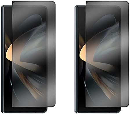 Aherlcg 2 PC -uri Matte Confidențialitate Test de sticlă temperată pentru Samsung Galaxy Z Fold 3 5G, 2pcs Front Full Ecran