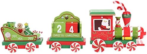 Healifty 3 seturi Mos Craciun Jucarii X Cabinet miniatura ornamente Crăciun aleatoare stil și cadouri Inch Xmas Calendar podoabă