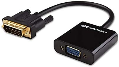Cablul contează DVI activ la VGA adaptor - 10 inci