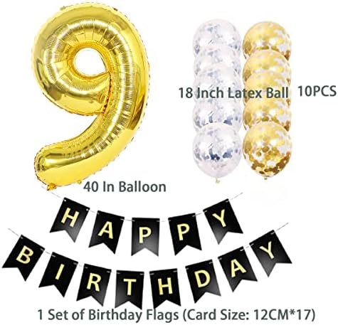 29 de ani de la ziua de naștere la mulți ani Black Banner Balloon Balloon de 29 de ani pentru petreceri de 29 de ani Balloane