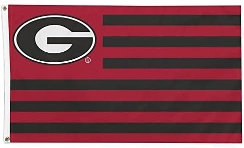 FanMats 34974 Georgia Bulldogs American Team Home Flag 36 „X60”
