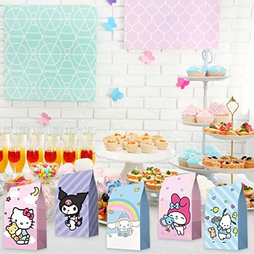 15buc Kawaii Party Favor Genti cadou Hello Cartoon Kitty Birthday decoratiuni cat Party consumabile pentru copii ziua de nastere