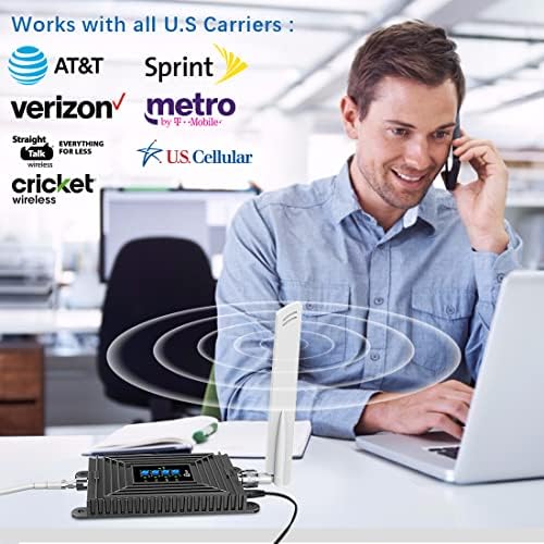 Semnalul telefonului mobil de acasă Att Verizon 5G Semnal Phone Booster Compatibil cu toți banda de transport din SUA 2,4,5,12,13,17,25,66