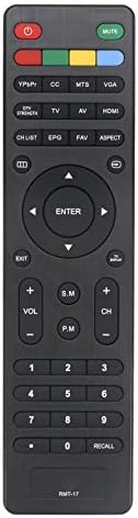RMT-17 Replace Remote Control Compatible with Westinghouse TV VR-2218 VR-3215 VR-2418 EW24T3LW EW24T7EW EW19S4JW LD-3240 LD3240
